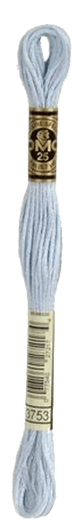 DMC 3753 Skeine Moonlight Blue