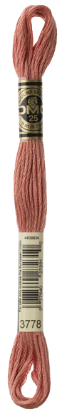 DMC 3778 Skeine Rose Gold Pink